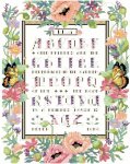 (image for) Alphabet Floral Sampler
